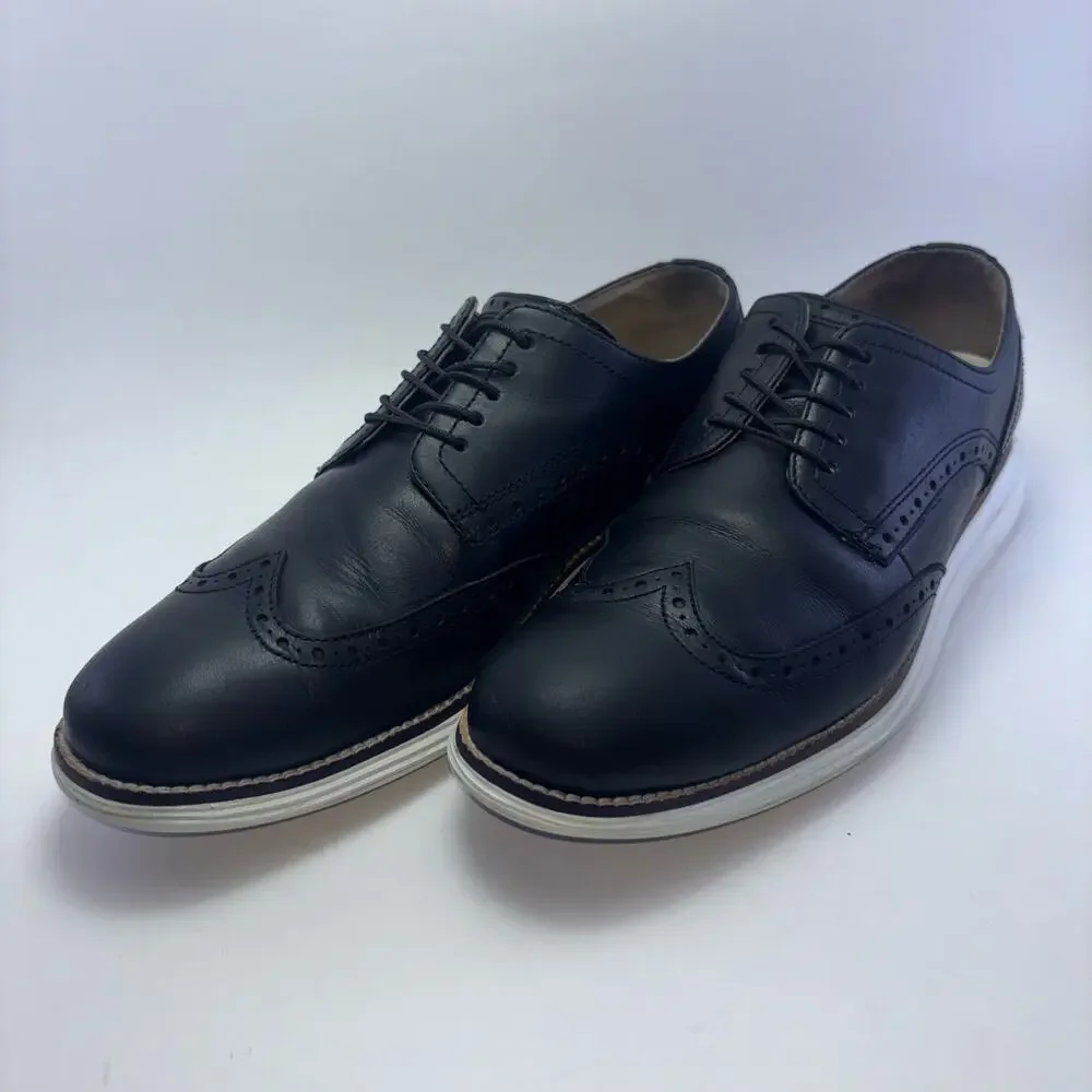 COLE HAAN “Original Grand Shortwing“ Leather Oxfords Shoes Men’s 9M